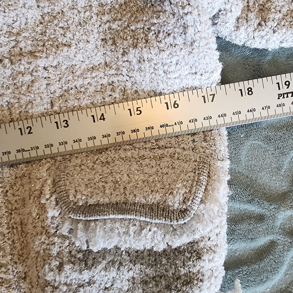 Ann Taylor Cream Bouclé Open-Front Cardigan - Picture 3 of 5